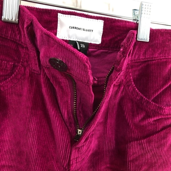 Current Elliott High Waist Stiletto Corduroy Pant - Picture 10 of 13
